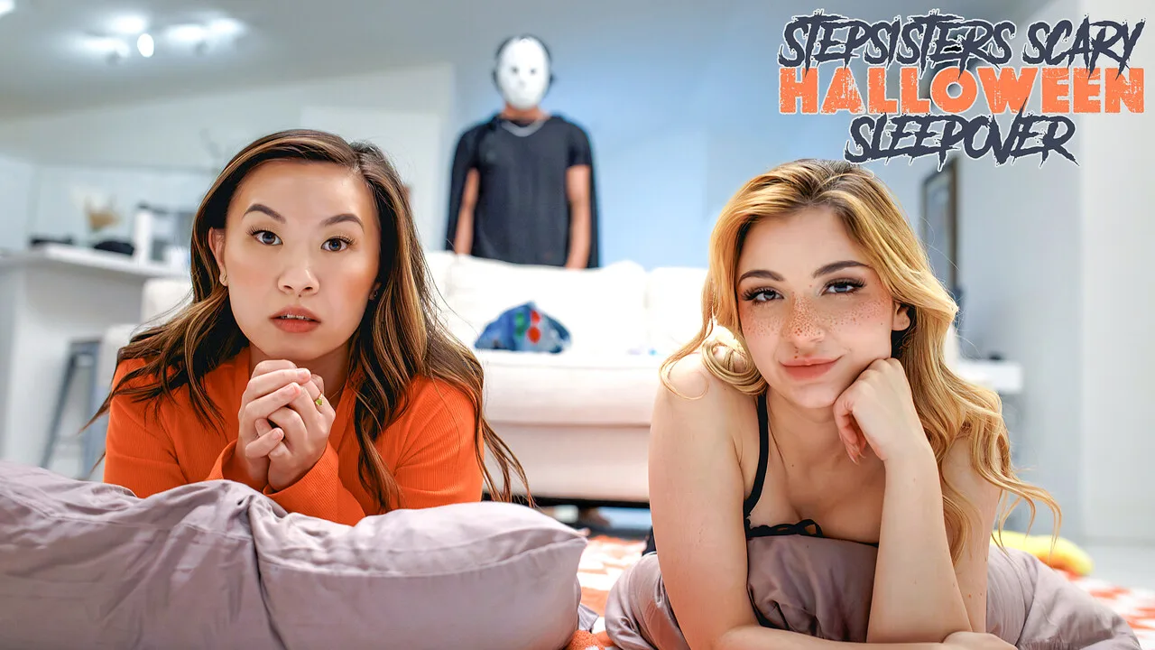 Stepsisters Scary Halloween Sleepover - S30:E6 - Step Siblings Caught - 29676